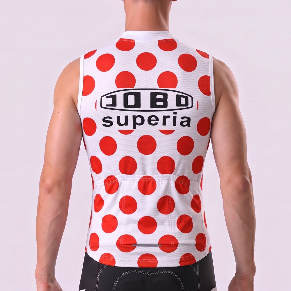 1974 Jobo Superia Fleece Sleeveless Cycling Jersey