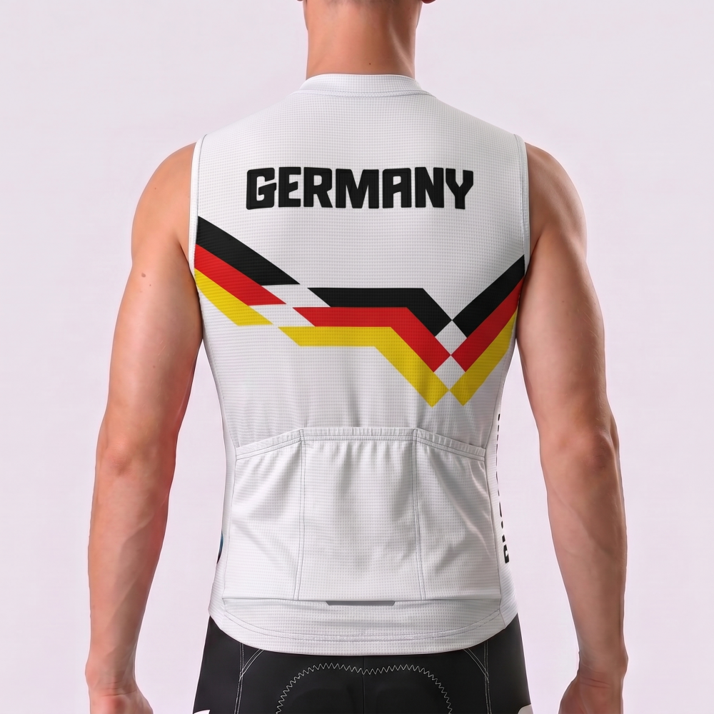 SKODA Germany Windproof Sleeveless Cycling Jersey