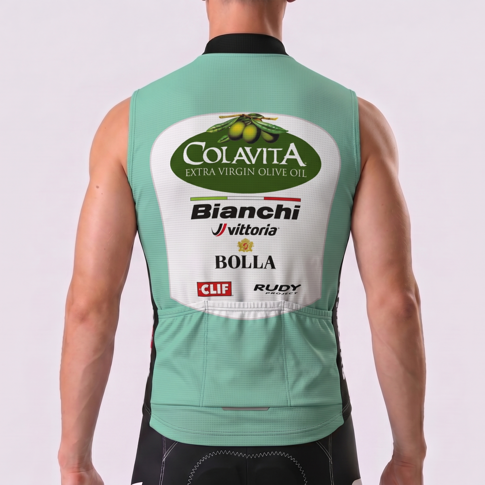 Colavita Bianchi Sleeveless Cycling Jersey
