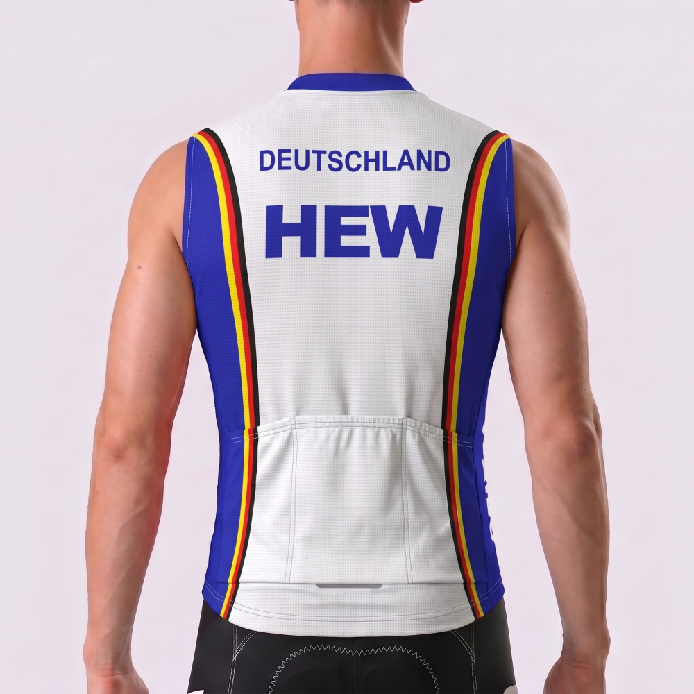 2003 Germany Windproof Sleeveless Cycling Jersey