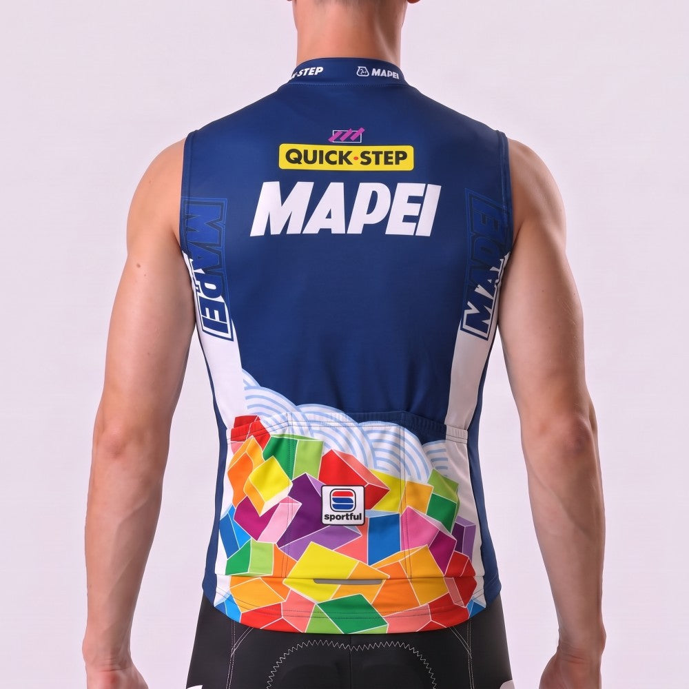 2000 Mapei Fleece Sleeveless Cycling Jersey