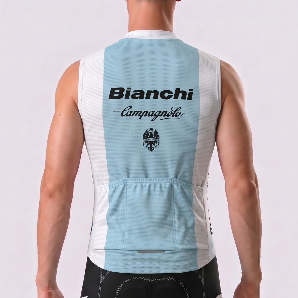 Rapha Bianchi Windproof Sleeveless Cycling Jersey