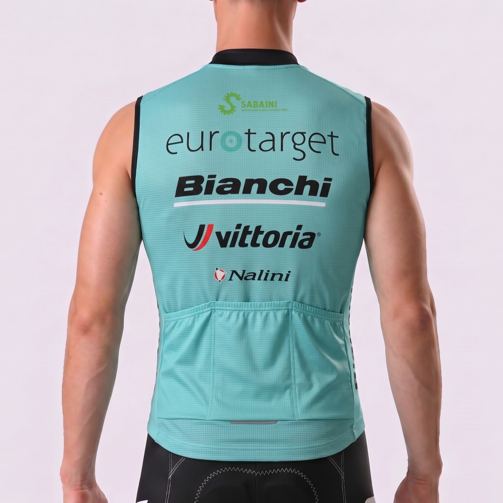2020 Bianchi Windproof Sleeveless Cycling Jersey