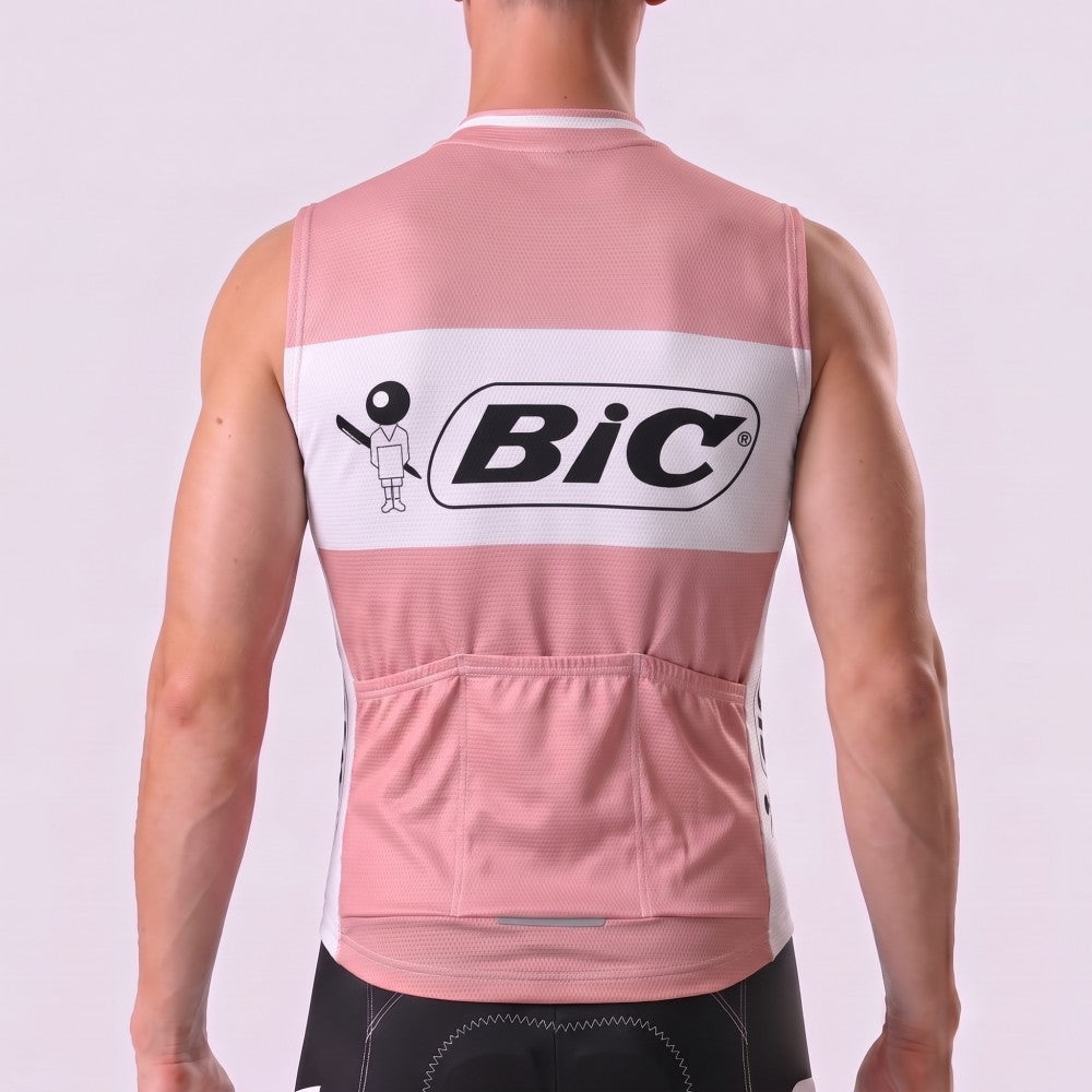 1968 BIC Fleece Sleeveless Cycling Jersey