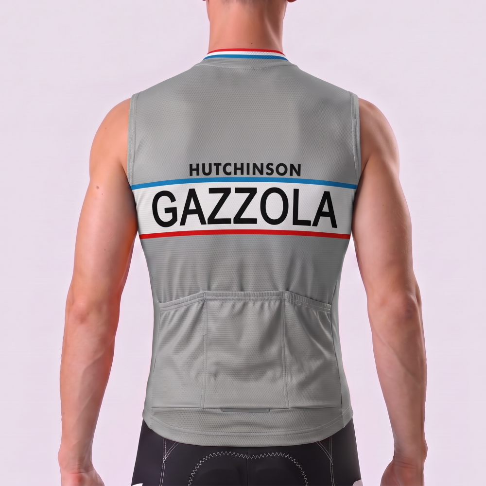 1962 Gazzola Fleece Sleeveless Cycling Jersey