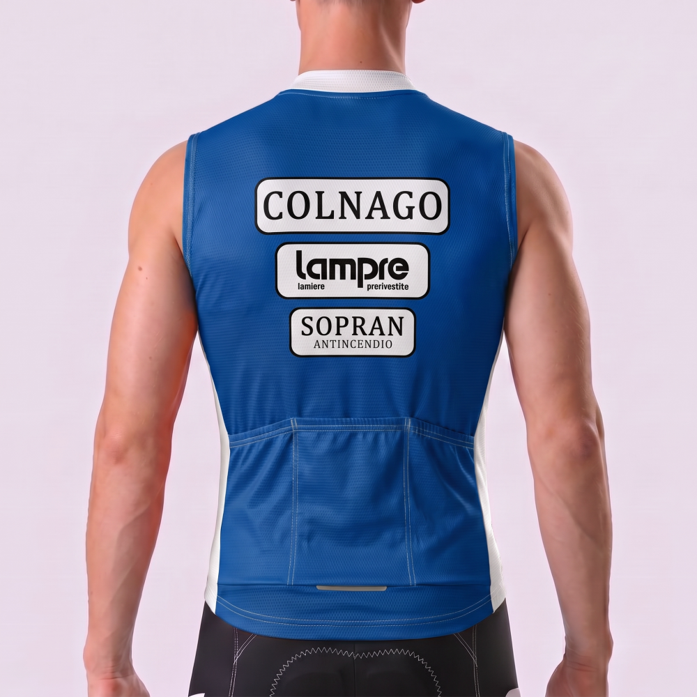 1991 Colnago Fleece Sleeveless Cycling Jersey