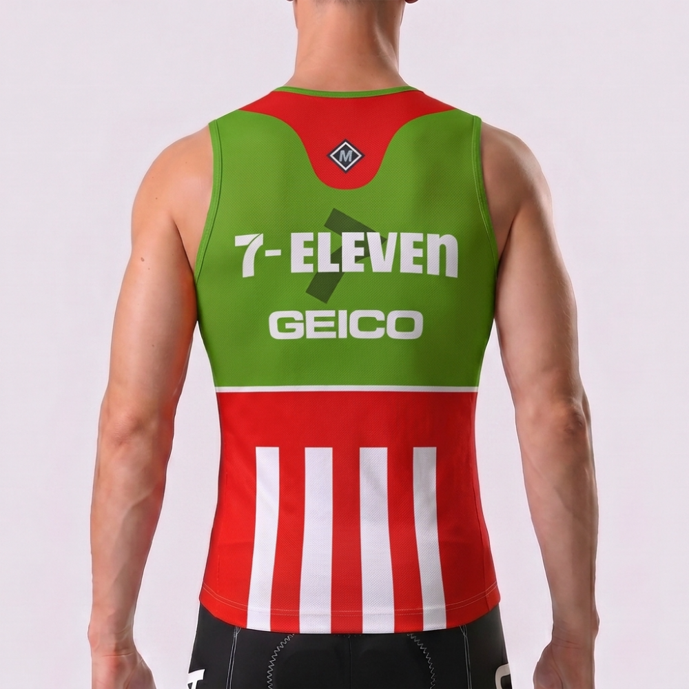 1989 7-Eleven Cycling Vests