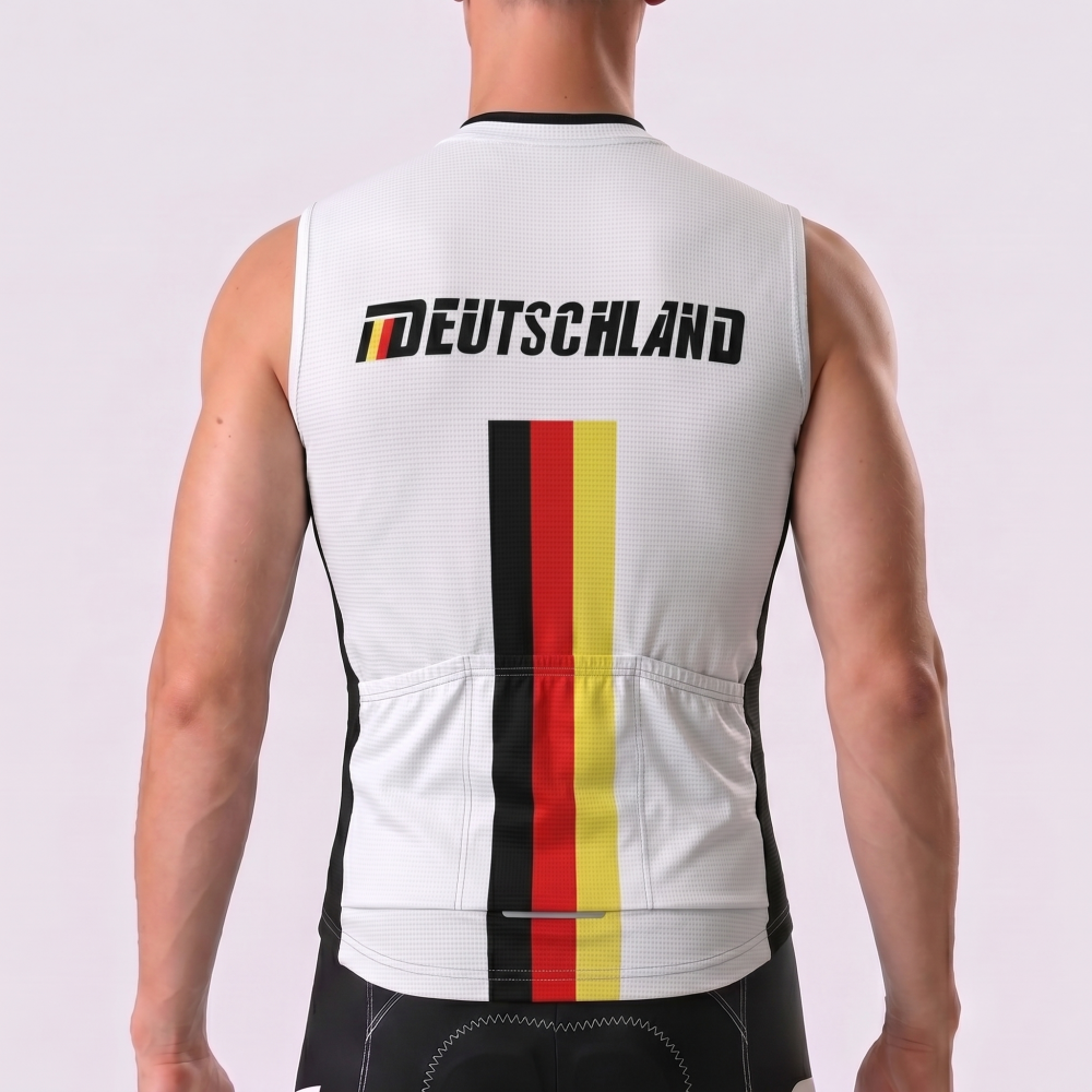 2022 Germany Sleeveless Cycling Jersey