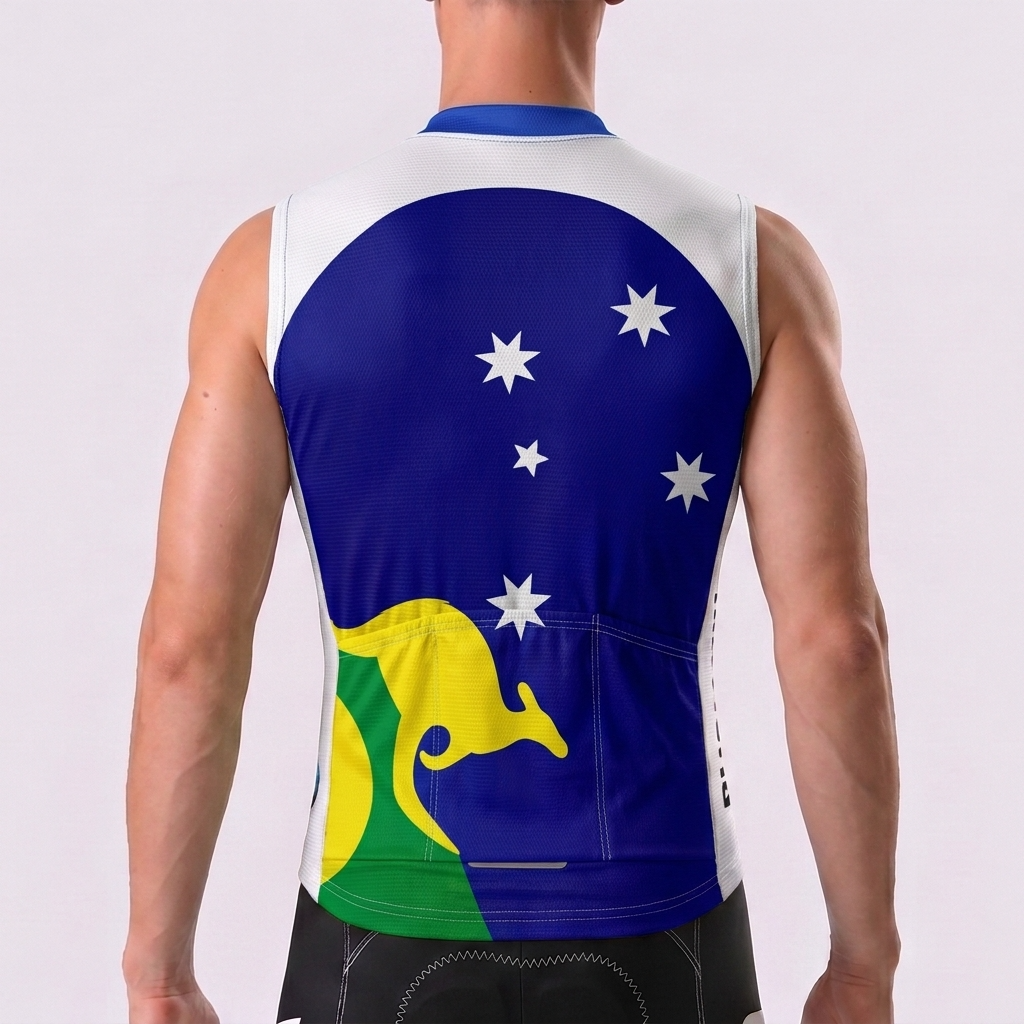 Kangaroo Australia Sleeveless Cycling Jersey