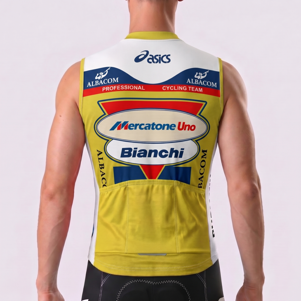 1999 Bianchi Windproof Sleeveless Cycling Jersey