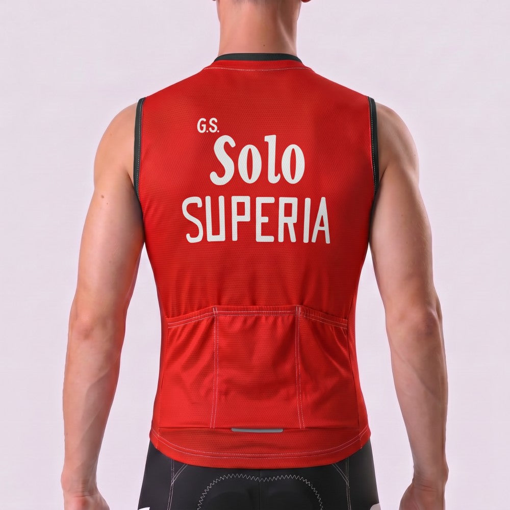 1965 Solo Fleece Sleeveless Cycling Jersey