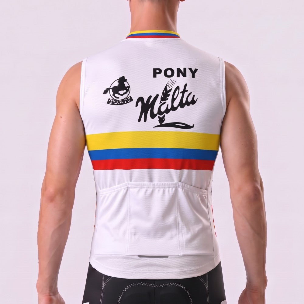 1991 Pony Fleece Sleeveless Cycling Jersey
