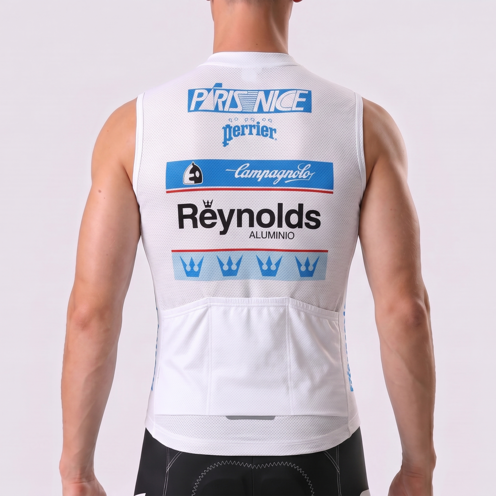 1989 Reynolds Perrier Sleeveless Cycling Jersey