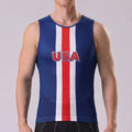 United States Blue Cycling Vests