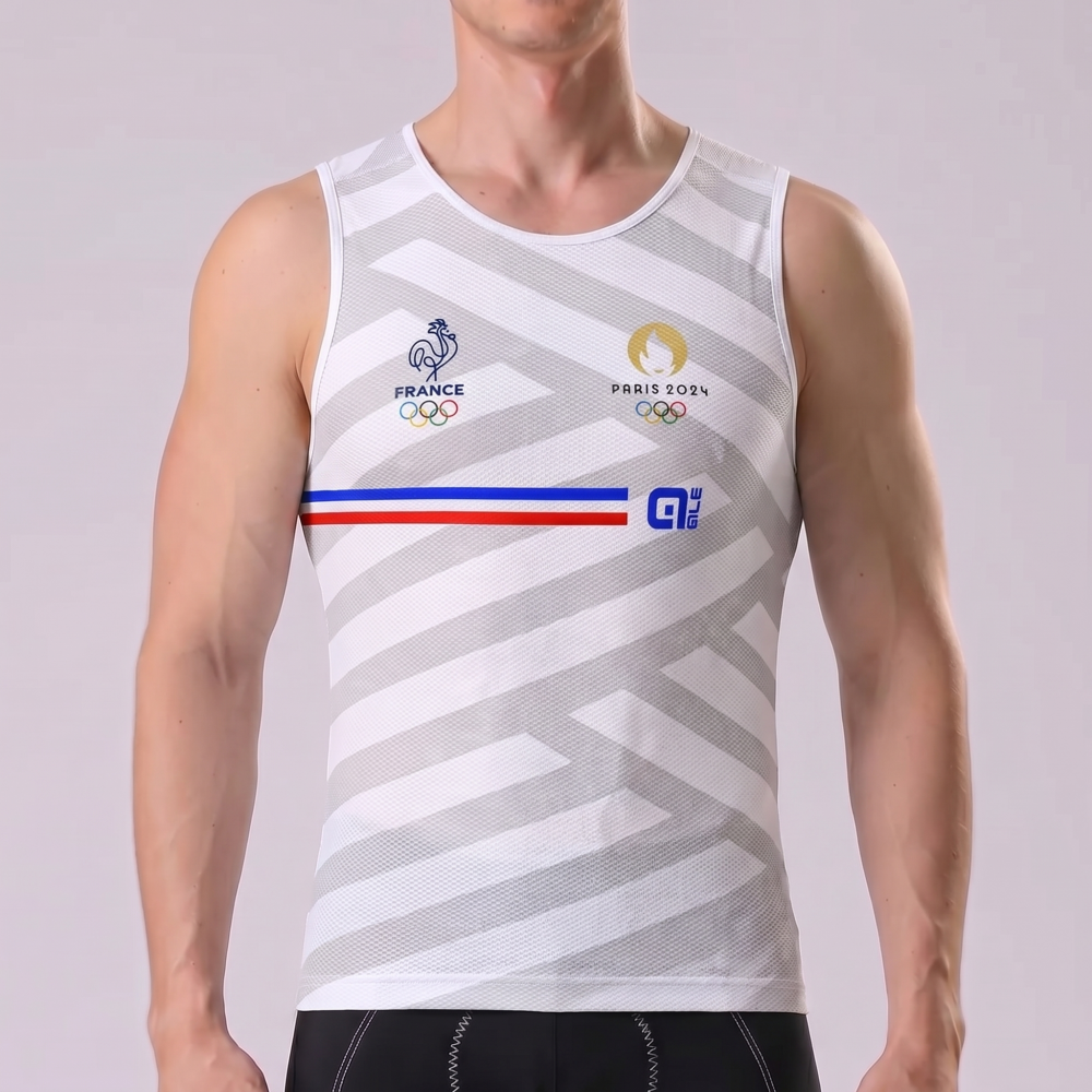 France Stripes Cycling Vests