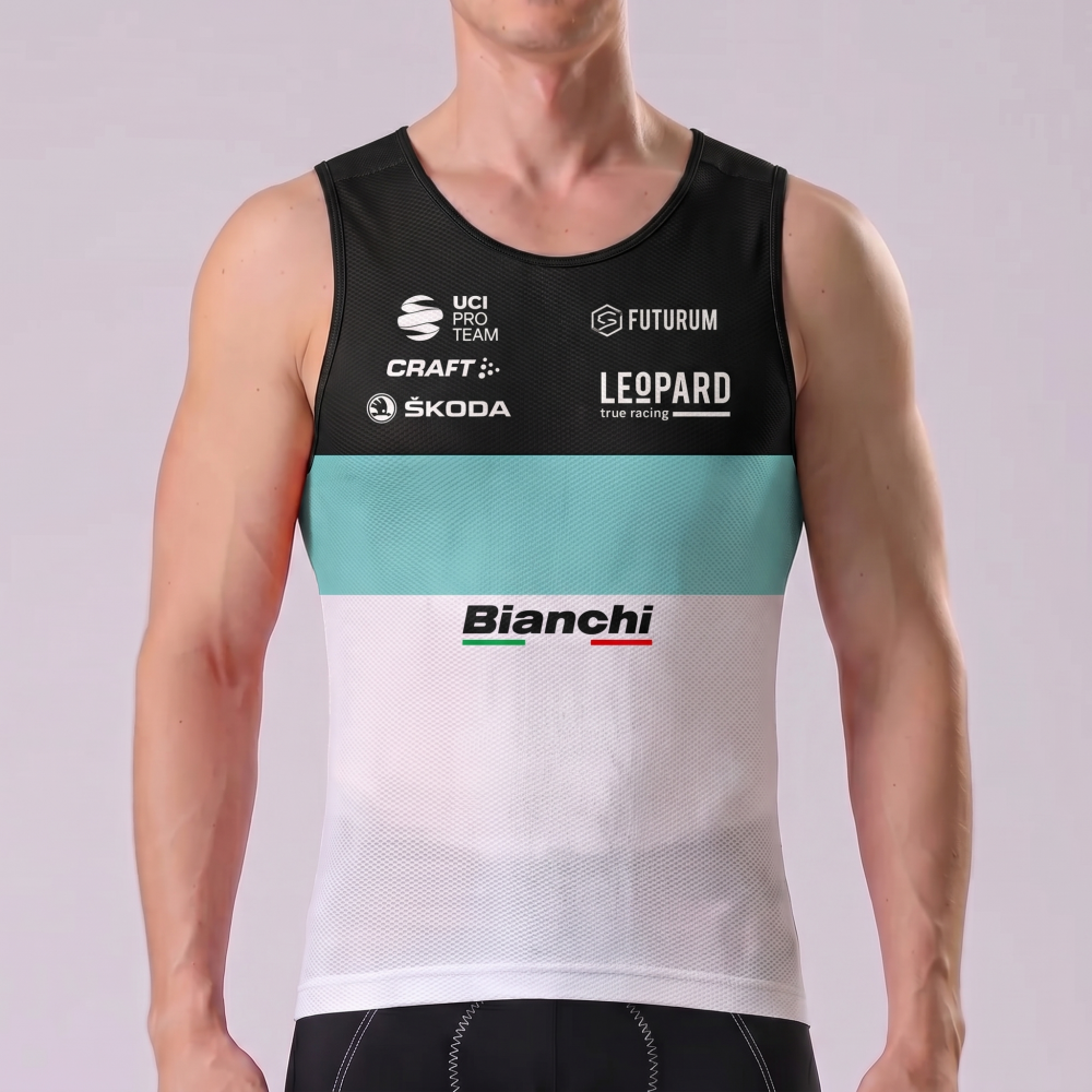 Leopard Bianchi Cycling Vests