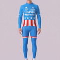 1987 7-Eleven Long Sleeves Cycling Kits