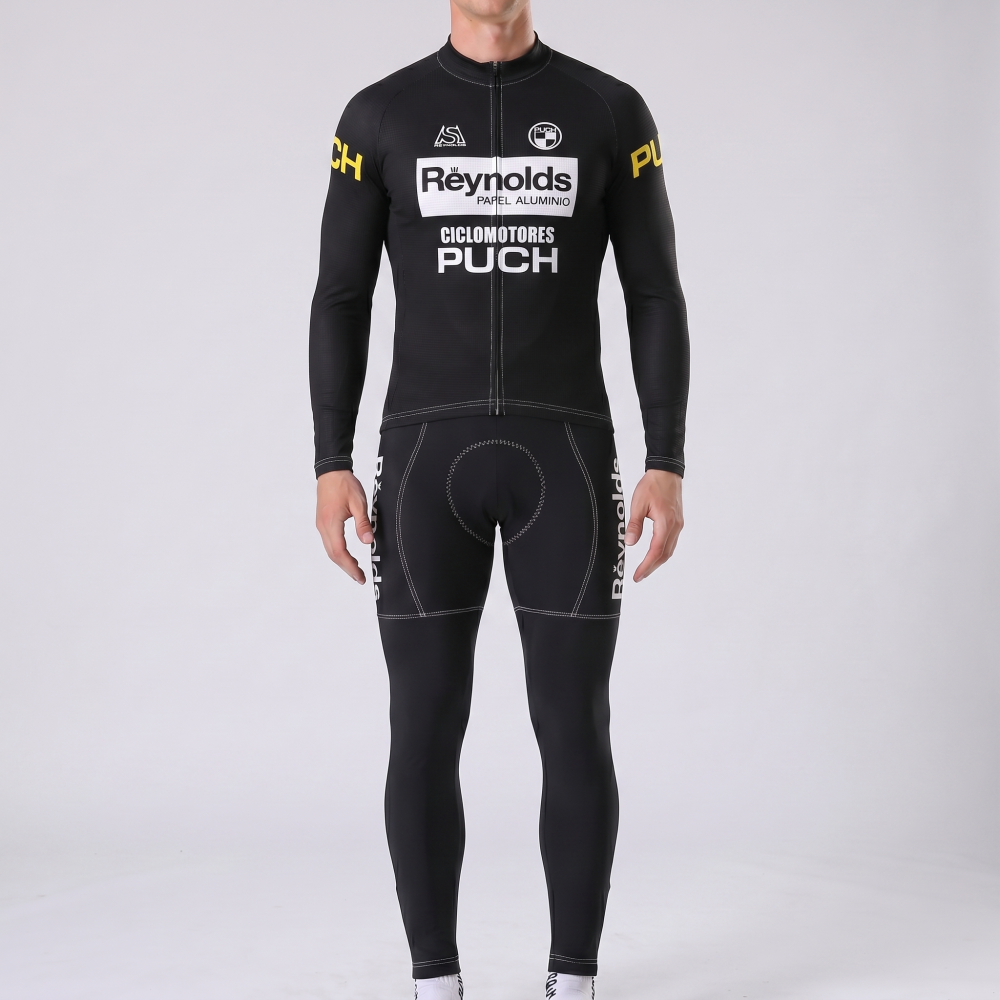 1983 Reynolds Puch Long Sleeves Cycling Kits