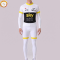 Sky Ocean Rescue Fleece Long Sleeves Cycling Kits