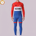 1994 ONCE Fleece Long Sleeves Cycling Kits