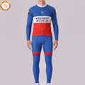 1973 Peugeot Fleece Long Sleeves Cycling Kits