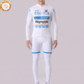 1989 Reynolds Perrier Fleece Long Sleeves Cycling Kits