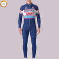 1988 Reynolds SEUR Fleece Long Sleeves Cycling Kits