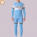 70 Bianchi Fleece Long Sleeves Cycling Kits