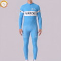 UCI BOOS Bianchi Fleece Long Sleeves Cycling Kits