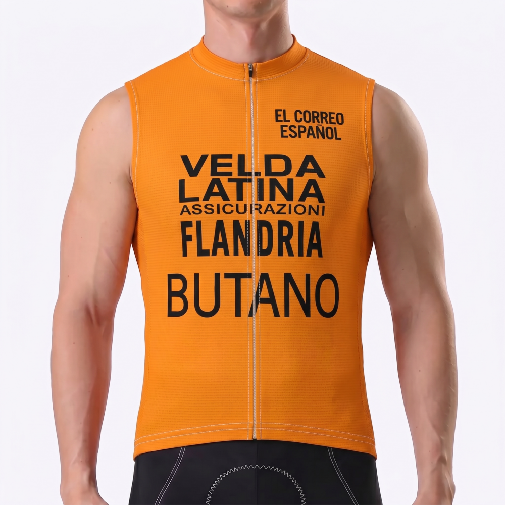 1977 Flandria Sleeveless Cycling Jersey