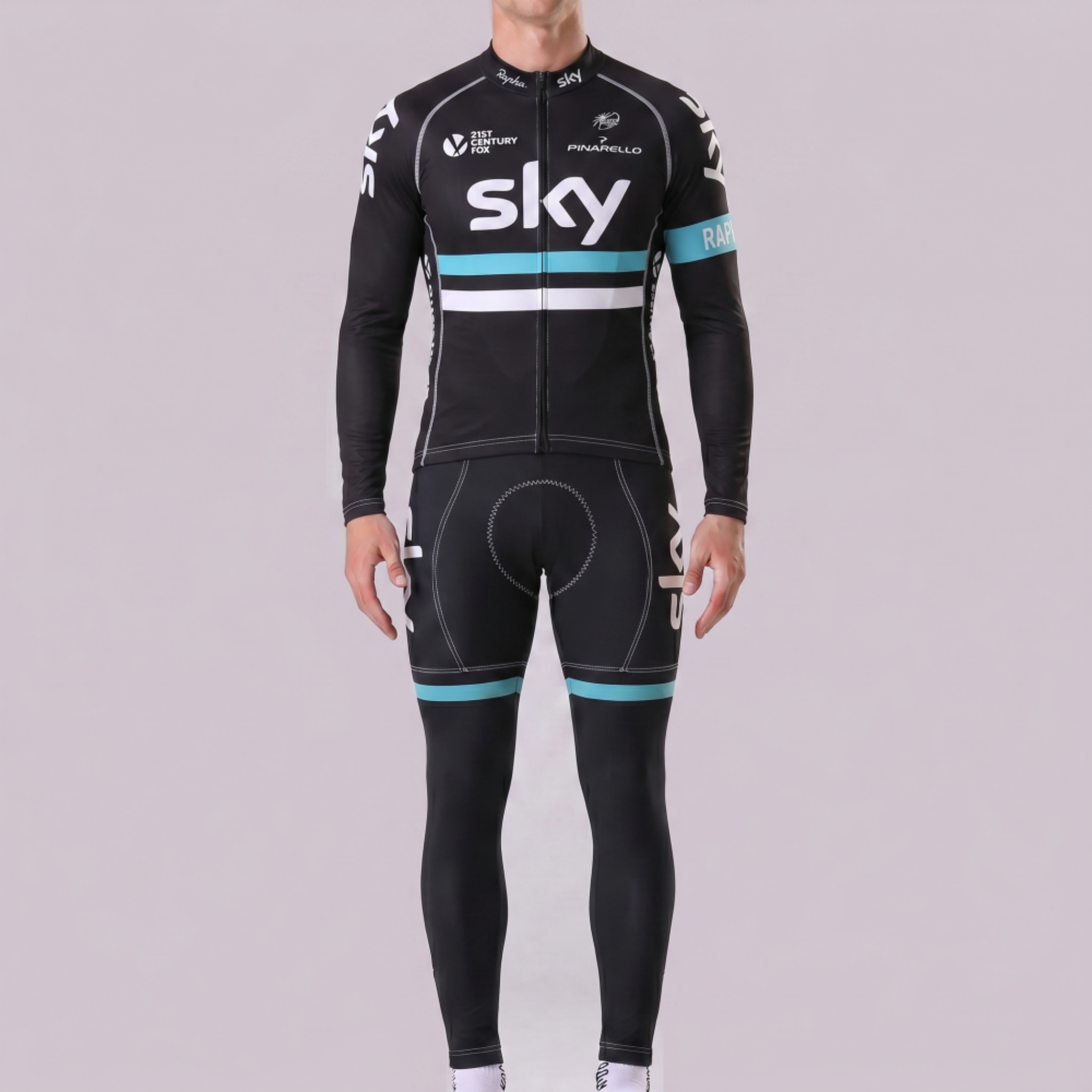 2016 Sky Long Sleeves Cycling Kits
