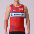 United State Red Cycling Vests