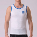 United Kingdom White Cycling Vests