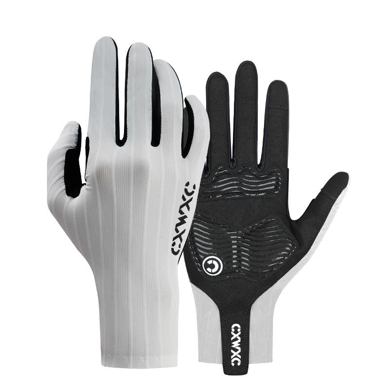 Thin Ribbed Anti Slip Bike Gloves