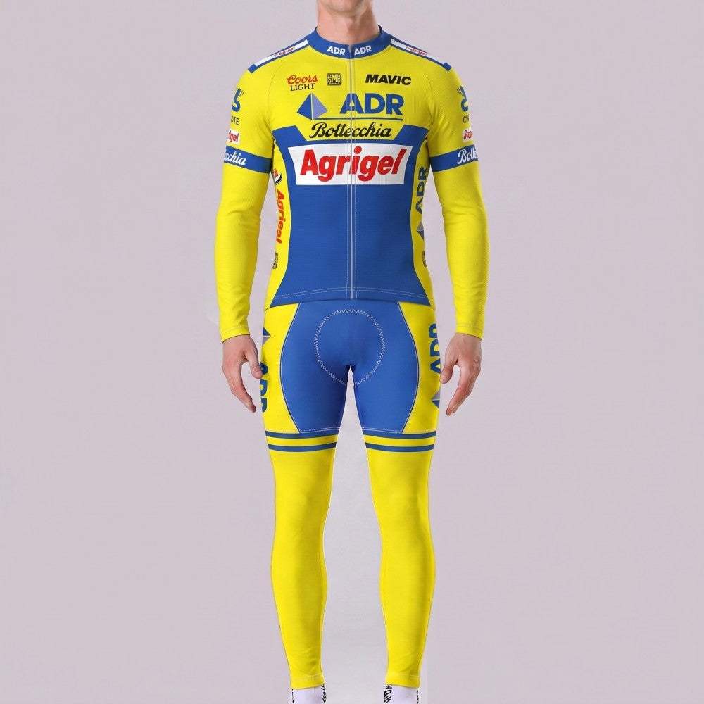 1989 Agrigel Long Sleeves Cycling Kits