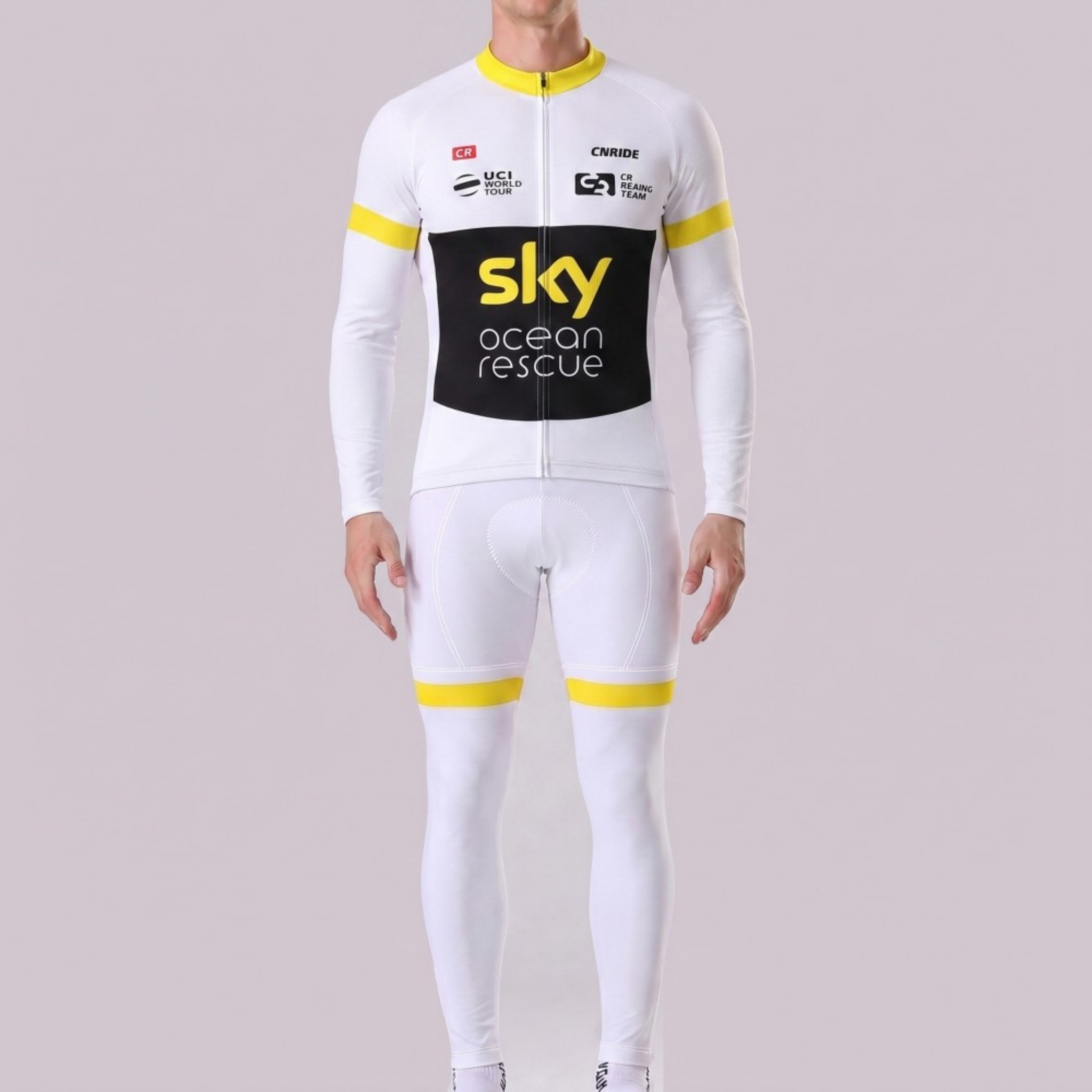 Sky Ocean Rescue Long Sleeves Cycling Kits
