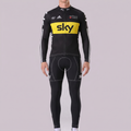 2012 Sky Long Sleeves Cycling Kits