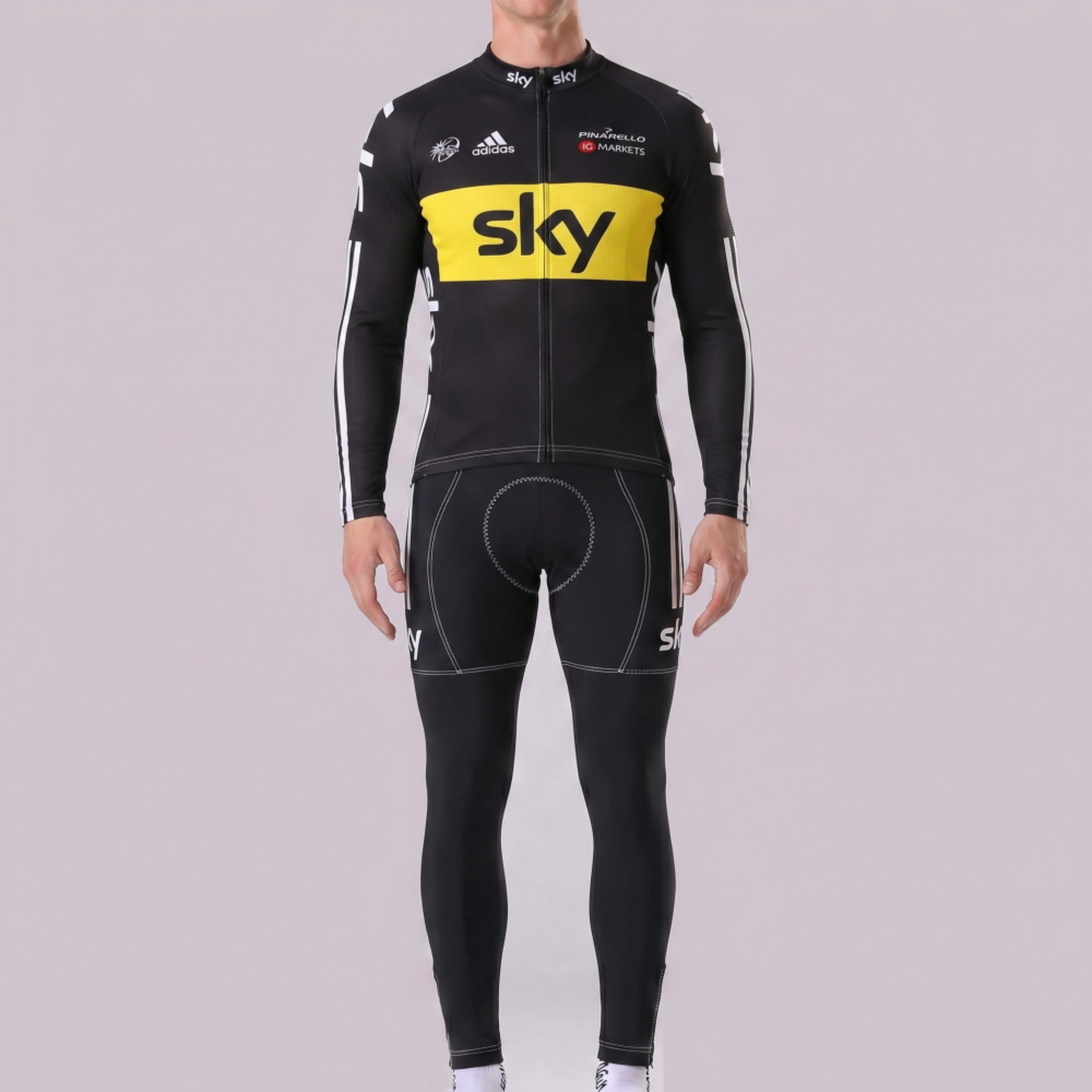 2012 Sky Long Sleeves Cycling Kits
