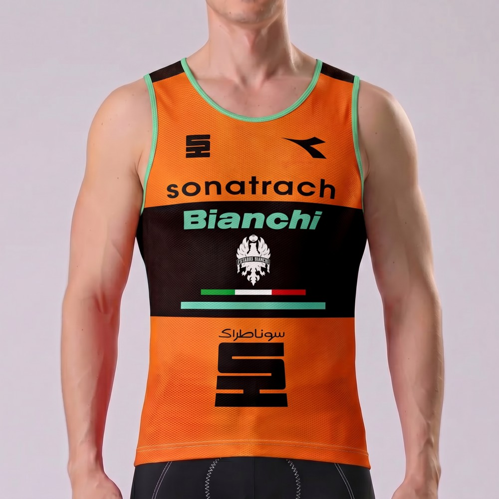 Sonatrach Bianchi Cycling Vests