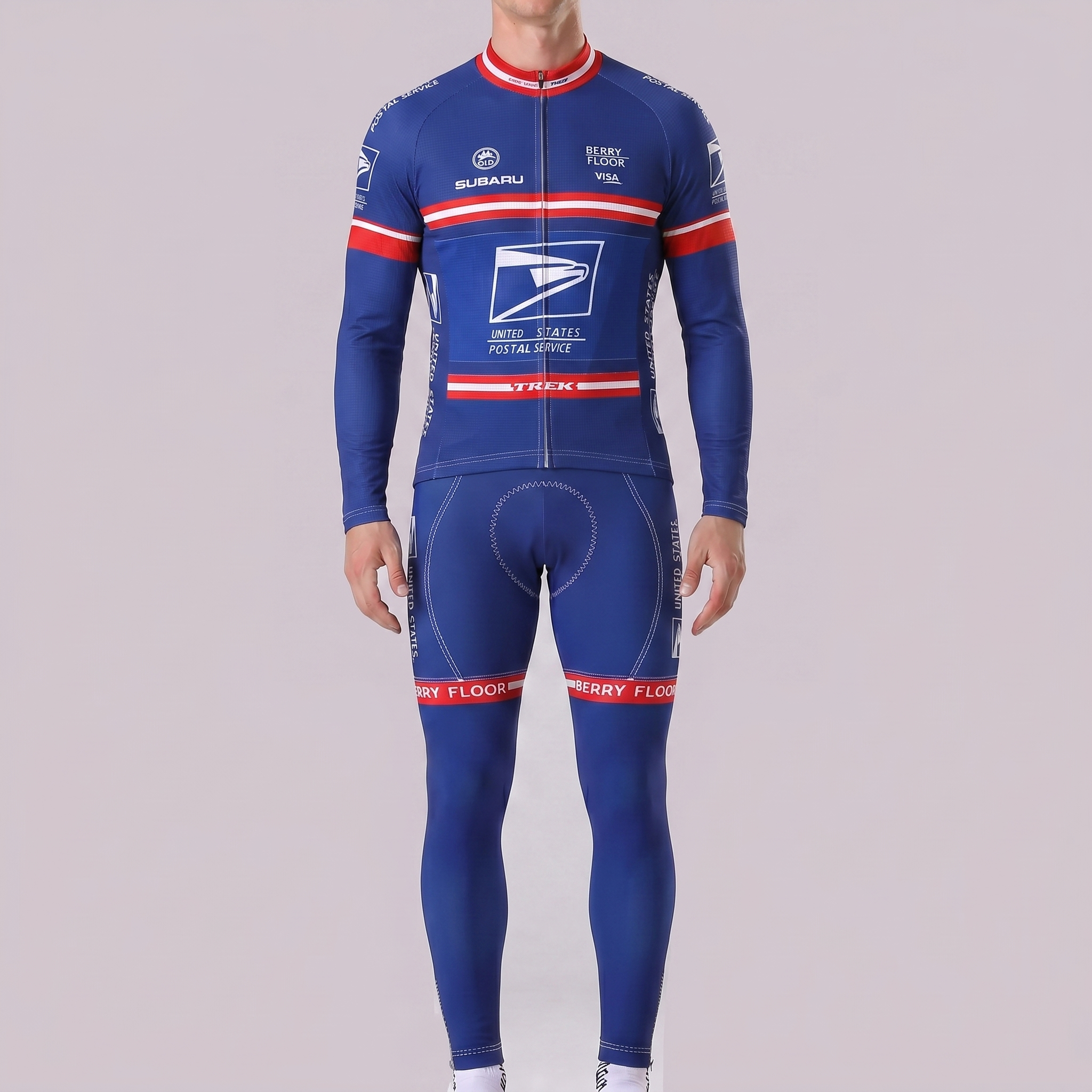 United States Postal Service Long Sleeves Cycling Kits