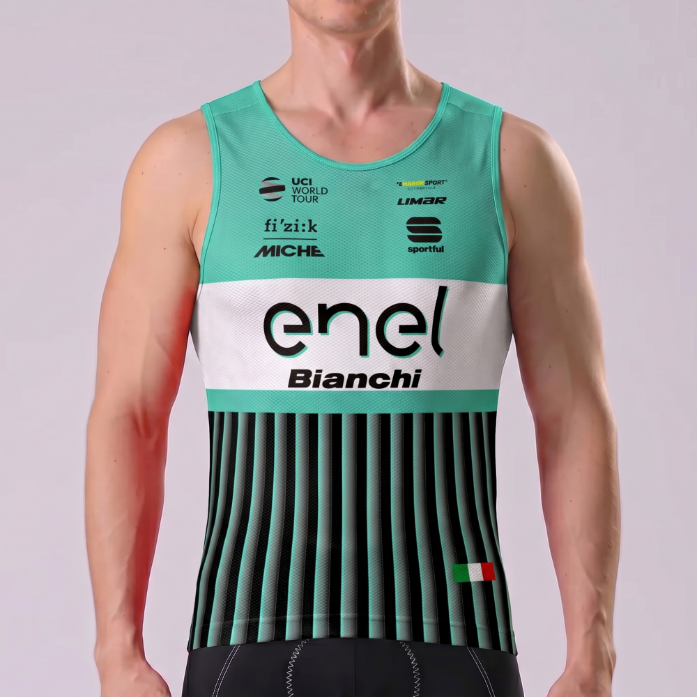 ENEL Bianchi Cycling Vests