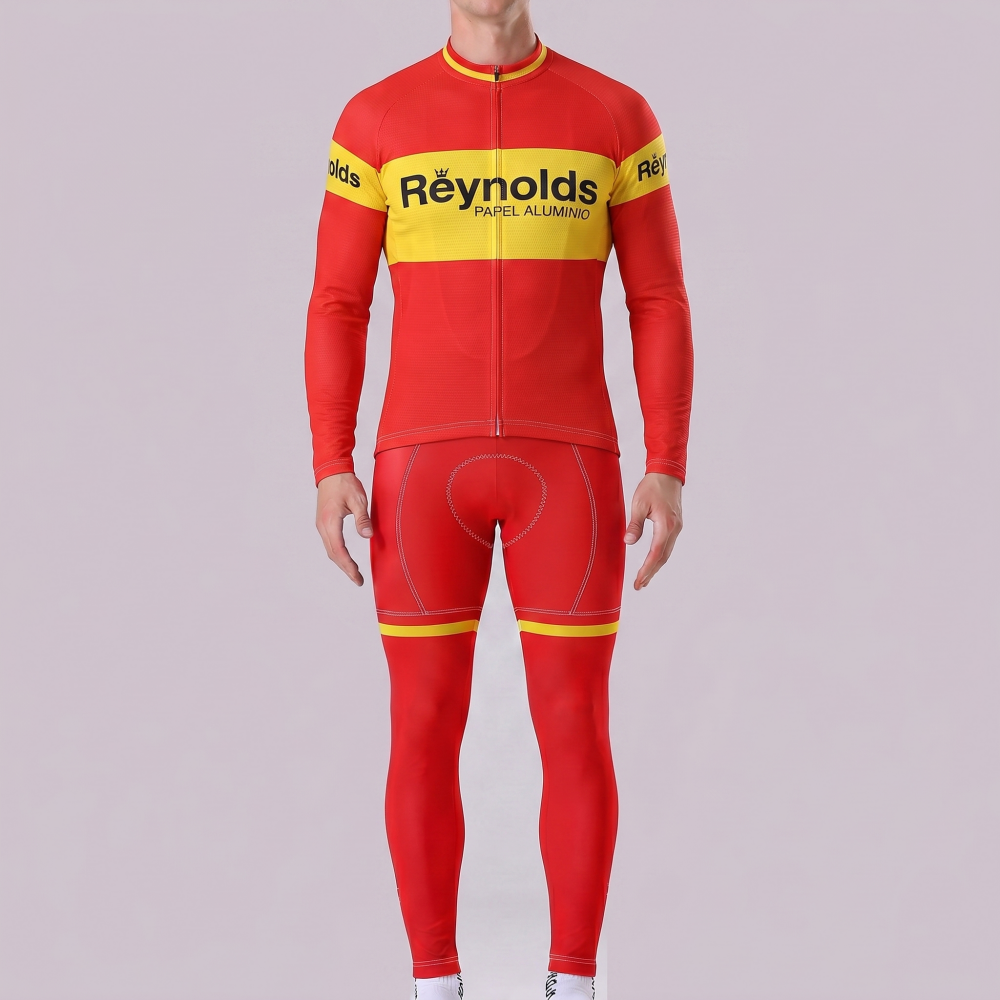 1982 Reynolds Long Sleeves Cycling Kits