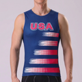 USA Stripes Cycling Vests