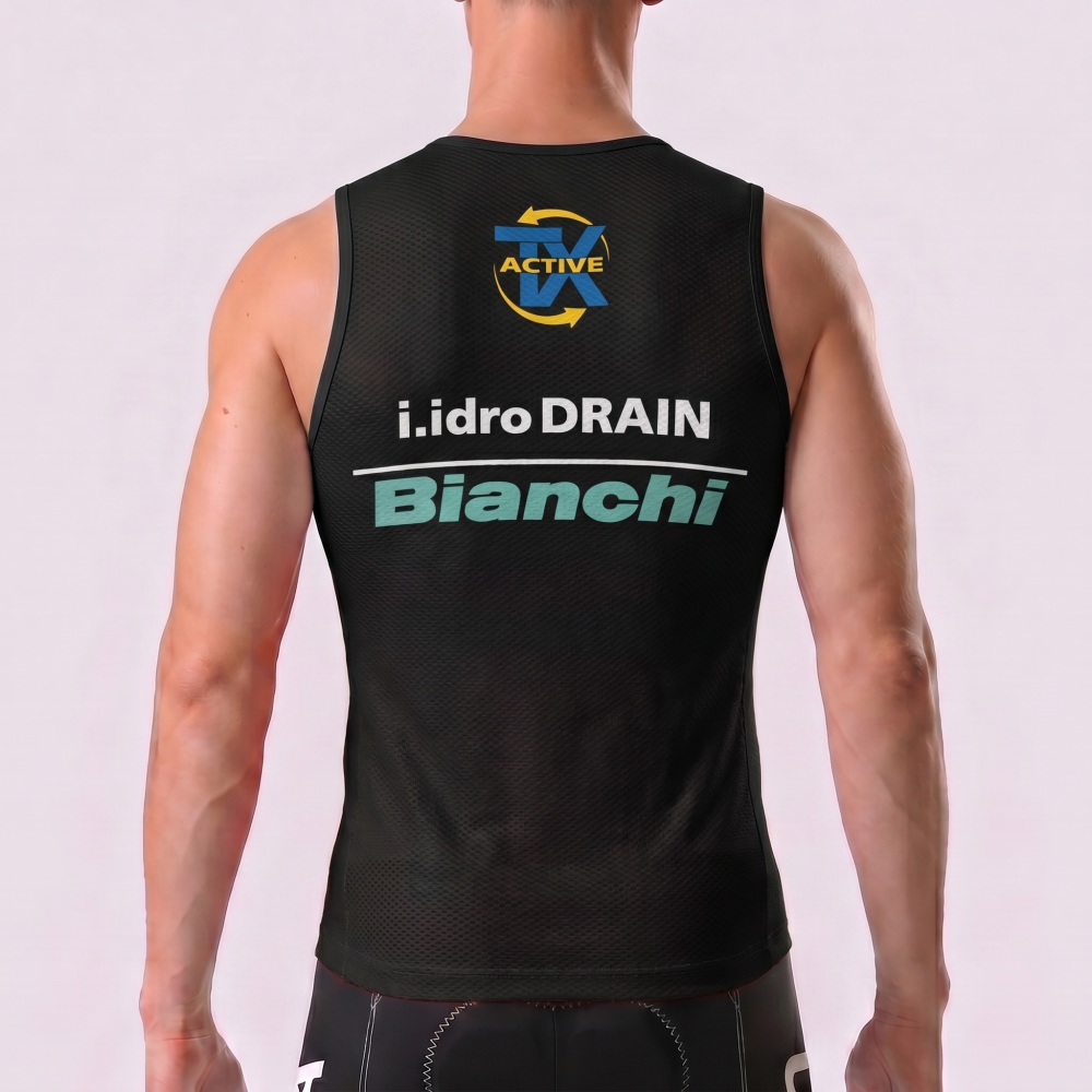 Black Bianchi Cycling Vests