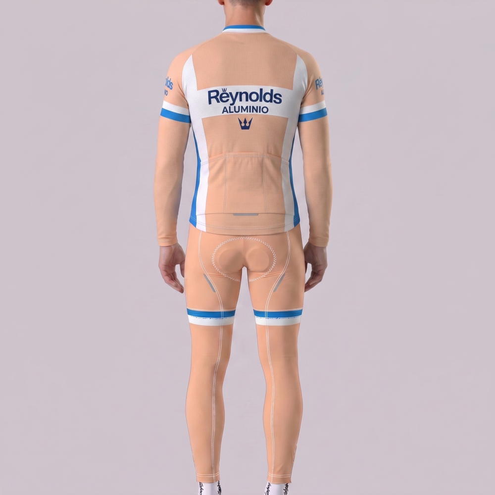 1988 Reynolds Aluminio Long Sleeves Cycling Kits