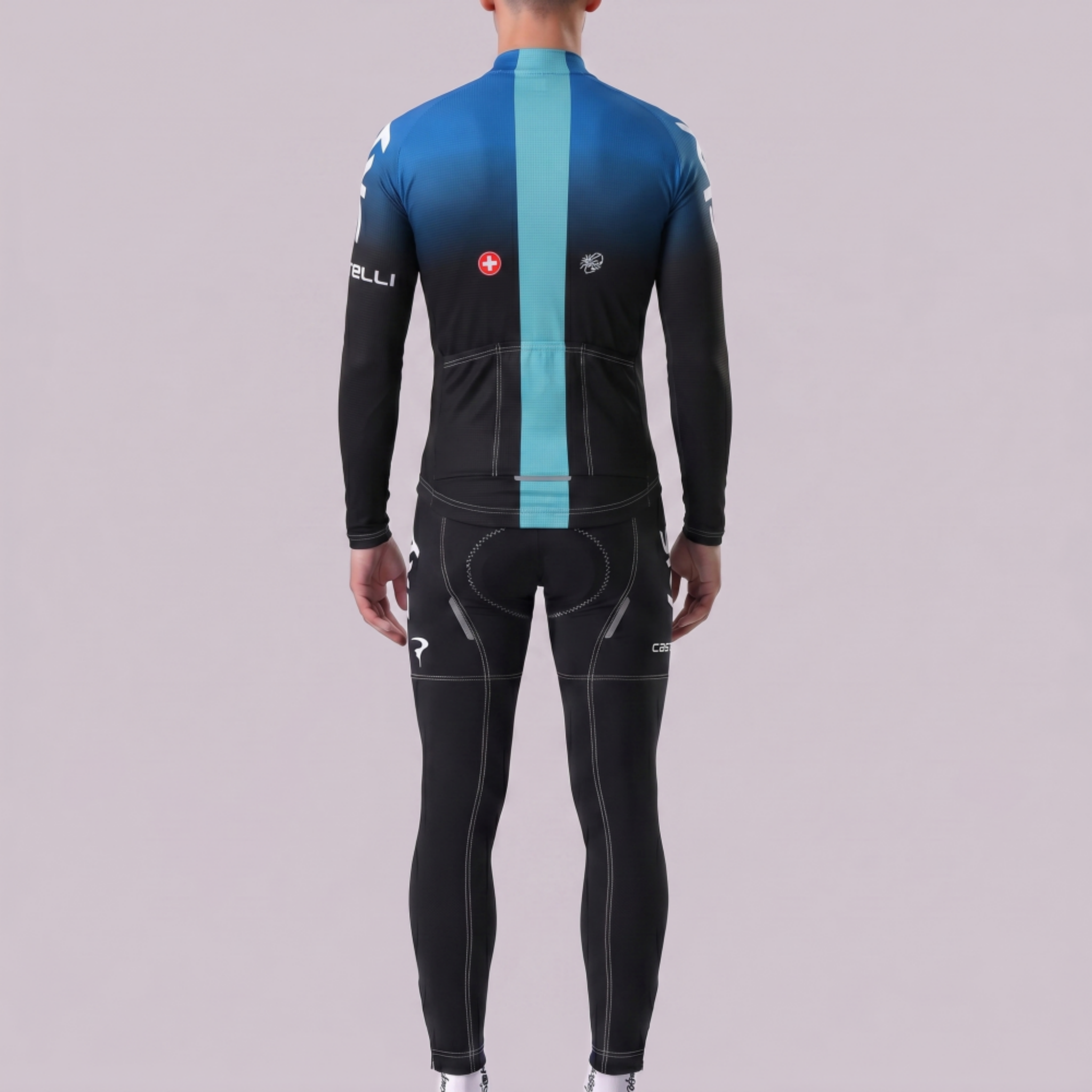 2018 SKY Long Sleeves Cycling Kits