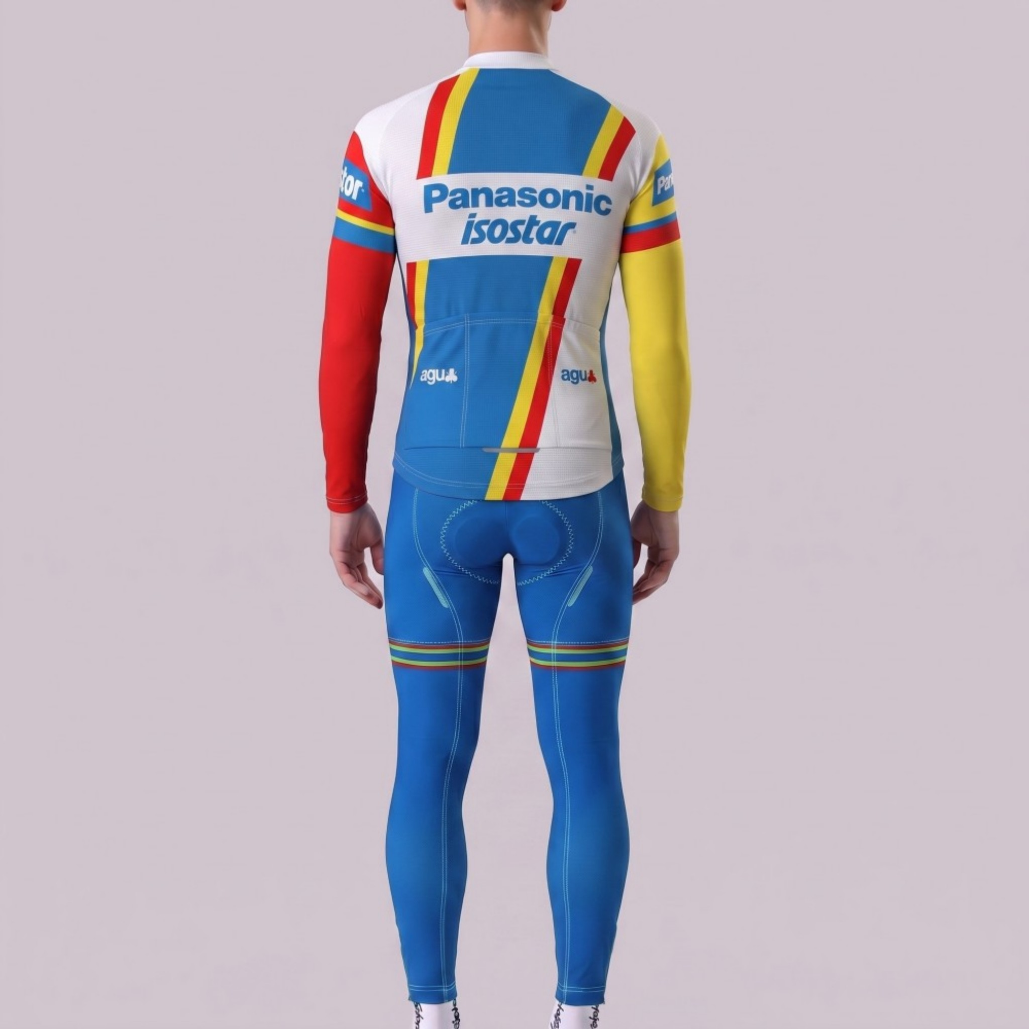 1990 Panasonic Isostar Long Sleeves Cycling Kits