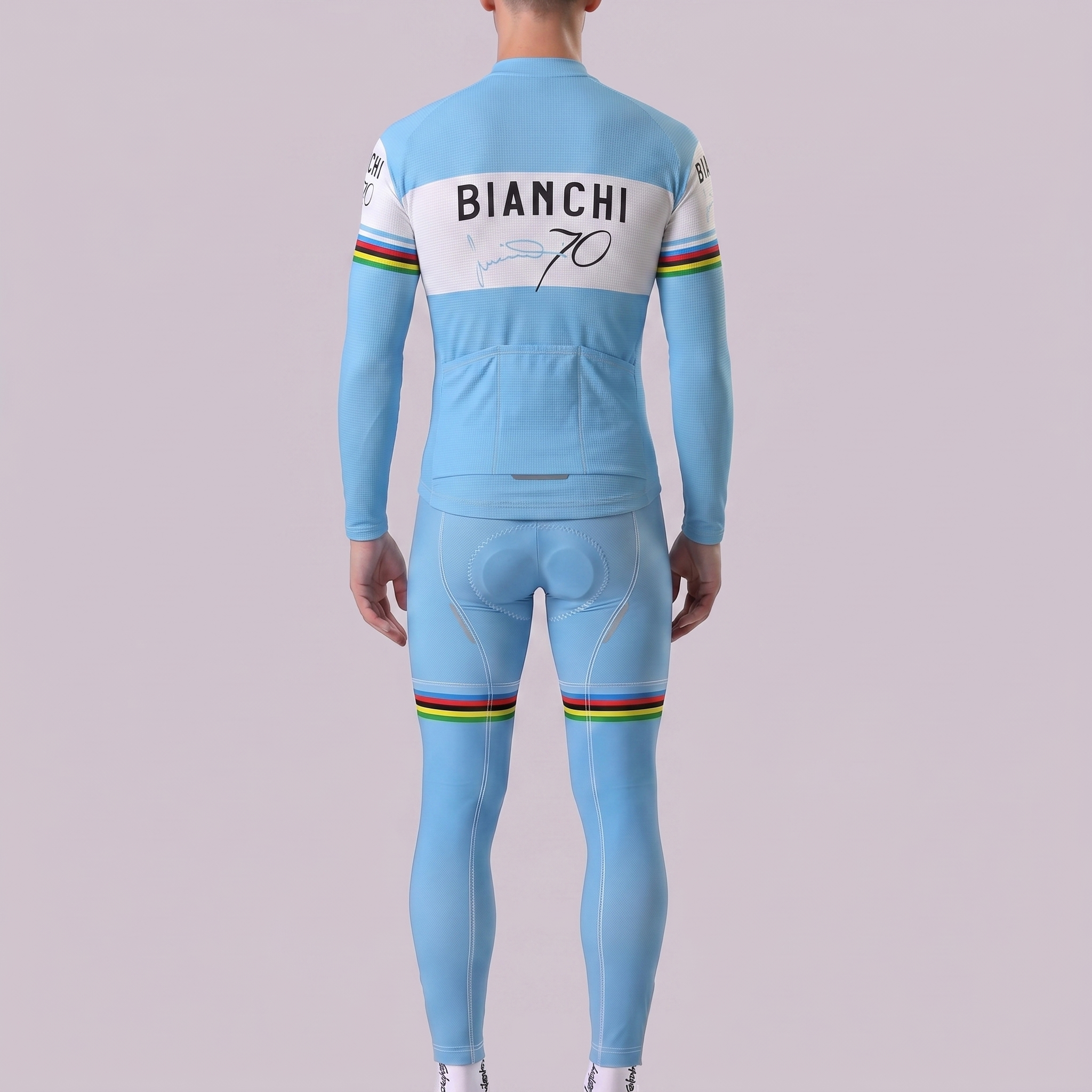 70 Bianchi Long Sleeves Cycling Kits