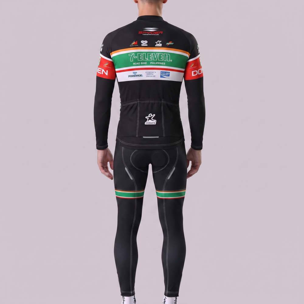 2017 7-Eleven Long Sleeves Cycling Kits