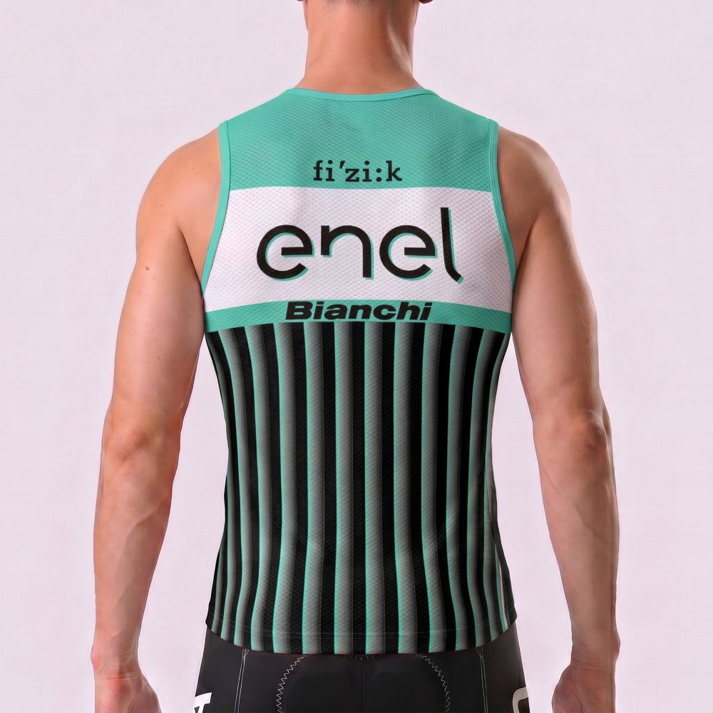 ENEL Bianchi Cycling Vests